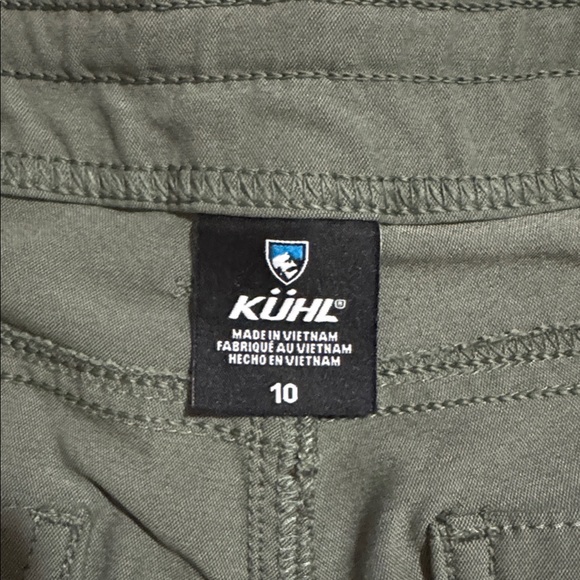 Kuhl Trekr Kapri Olive Green Outdoor Hiking Gorpcore-10 - Picture 8 of 12